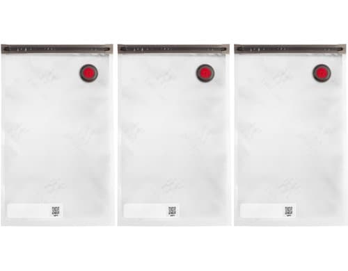 Zwilling 3tlg Vakuum Beutelset L, 8.5L Kunststoff 49x30x1cm