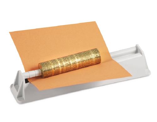 Rieffel Münzroller hellgrau