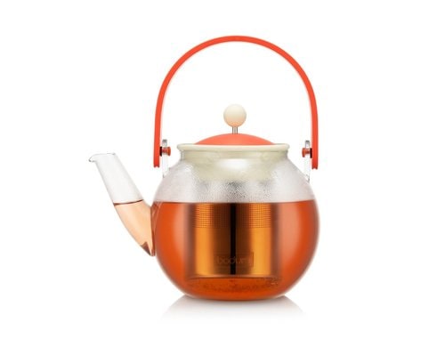 Bodum Assam Teekanne Bright Coral 1 Liter