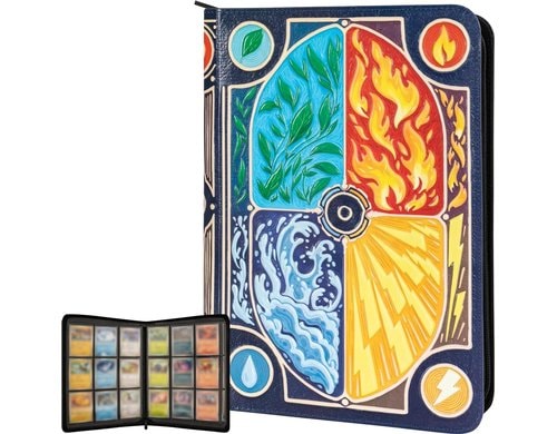 Lynx Sammelalbum Pokemon Karten PU-Leder mit Reissverschluss