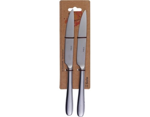 Sola Basic Alpha Steakmesser Set 2 Stk. poliert