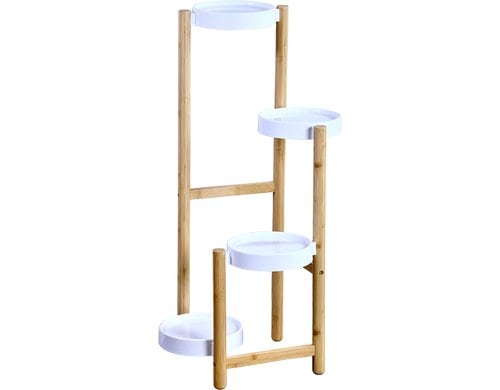 Kesper Blumengestell Bambus, Grösse: 48 x 42 x 78 cm