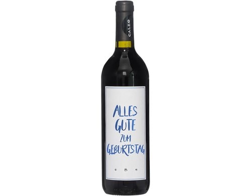 Dreams and Fantasy Rotwein Alles Gute zum Geburtstag, blau, 75cl