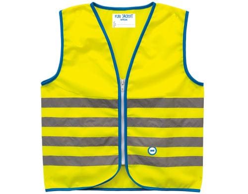 WOWOW Fun Jacket for Kids S,fluo yellow