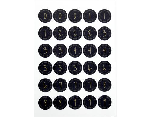 Artoz Sticker Zahlen 6 Blatt