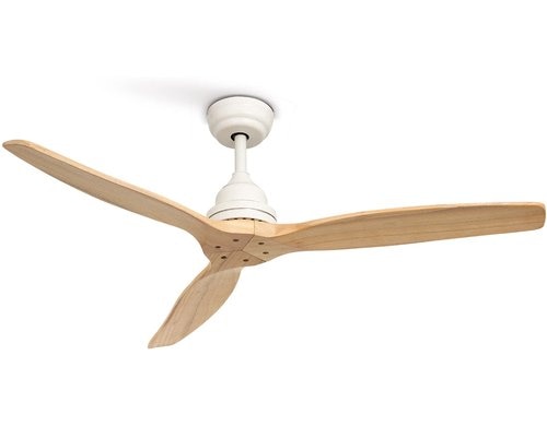 Create Deckenventilator Holz weiss 75W