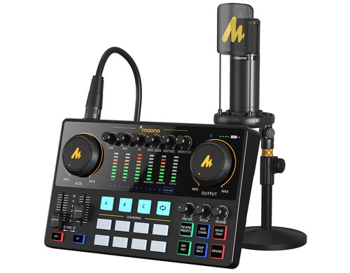 Maono Mix&Mic Kit AME2A Audio Interface & XLR Mikrofon