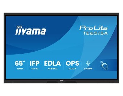 Iiyama TE6515A-B2AG 65, Touch, IPS, UHD, 550cd, Android 14