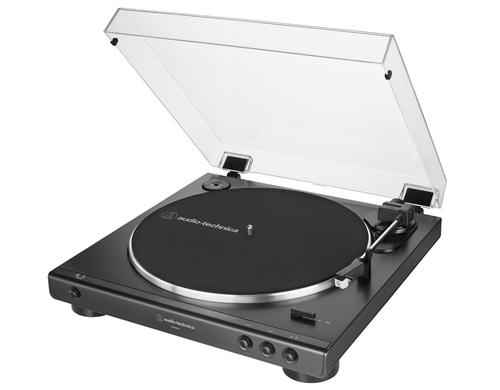 Audio-Technica AT-LP60XBK Black Stereo-Plattenspieler, Riemenantrieb