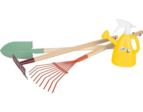 Gartenwerkzeug-Set mit Giesskanne