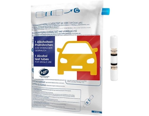 ACE Einweg Alkoholtester NF zertifiziert, 5 Stück
