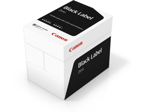 Canon Black Label Zero A4 Box à 2'500 Blatt, 80g, Weisse 161 CIE