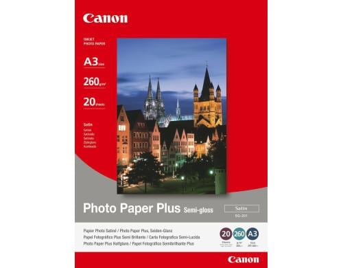 Canon  Photo Paper SG-201 A3 semi-gloss, 260g, 20 Blatt