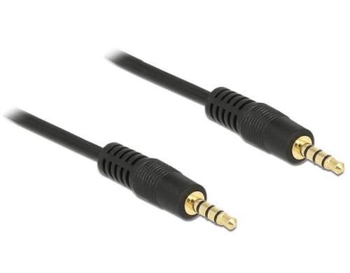 3.5mm Audio Klinkenkabell 4-Pol 0.5m, 3.5mm Stecker auf 3.5mm Stecker