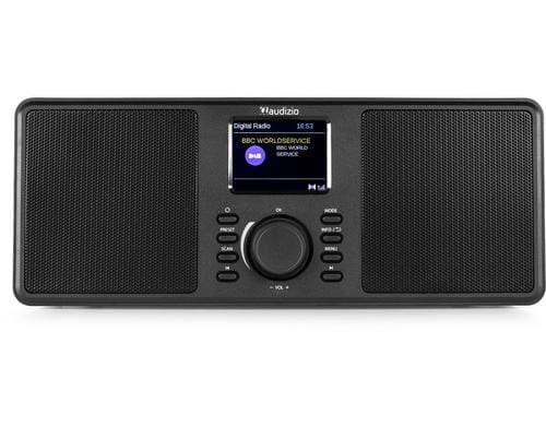 Audizio Monza DAB+ Radio mit FM und BT, schwarz