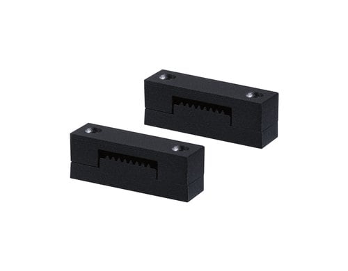 Paulmann ULine 2x Gurt-Klemme schwarz Aluminium