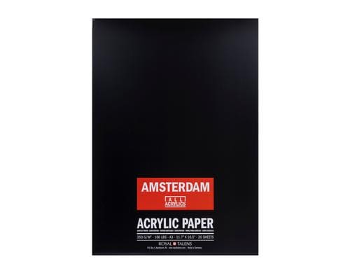 Amsterdam Acrylpapier A3 350g/m2, 20 Bögen, FSC, 100% Cellulose