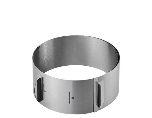 GEFU Tortenring TONDO verstellbar, Höhe 8.5 cm