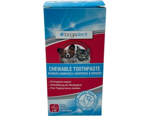 bogadent Kaubare Zahnpaste für Katzen 30 Stk
