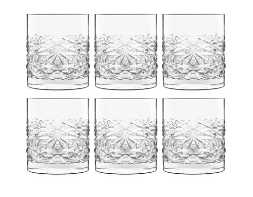 Luigi Bormioli Whiskyglas Mixology Textures Verpackung à 6 Stück, 38 cl