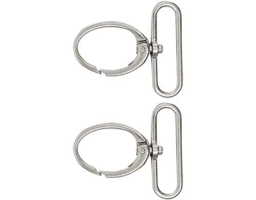 lalana Karabiner drehbar 50x45 mm, 2 Stück