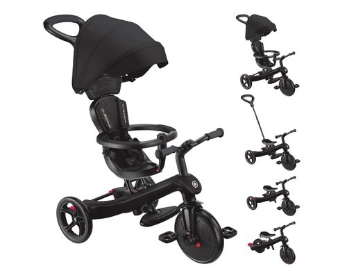 Globber Trike Explorer 4 in 1 Schwarz