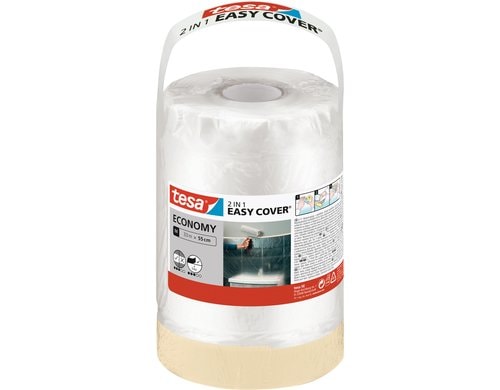 Malerfolie, Easy Cover Economy Refill Nachfüllrolle, 33m x 55cm