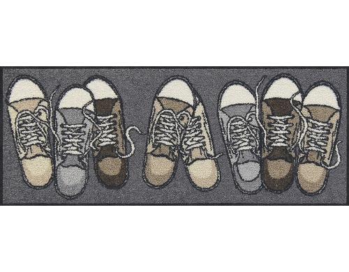 Salonlöwe Sneaker Fussmatte, Schuhgrösse 30x75 cm, Flor Polyamid, Anti-Rutsch