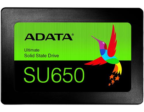 SSD Adata Flash SU650 3D, 256GB, 2.5, Ret SATA3, lesen 520, schreiben 450