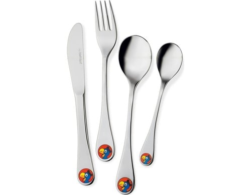 Berndorf Kinderbesteck-Set Globi 4-teilig