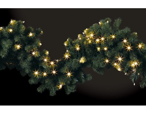 STT LED Green Garland 160 160 LED ww, 2.7m