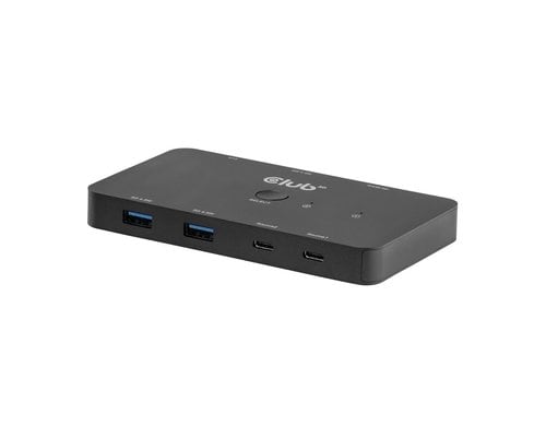 Club 3D,Switch Dual USB-C USB type C to HDMI 4K 60Hz