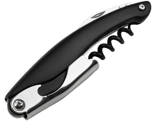 Fackelmann Kellnerkorkenzieher Specter ABS, schwarz