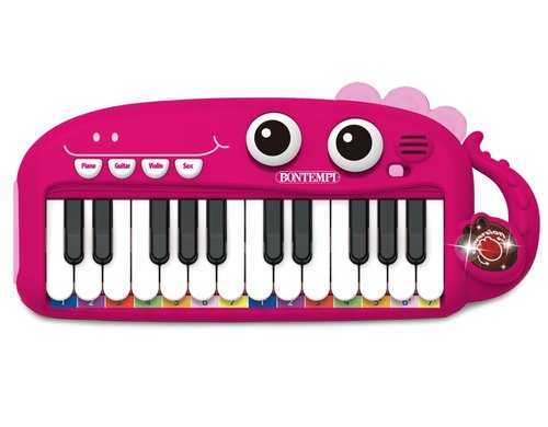 Bontempi Elektronik-Keyboard pink 24 Tasten
