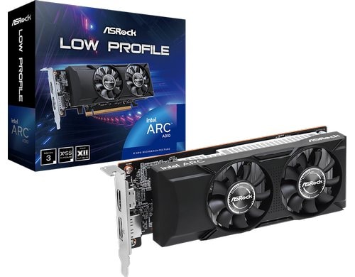 ASRock Intel Arc A310 LP 4G Intel Arc A310, LP, DP, HDMI