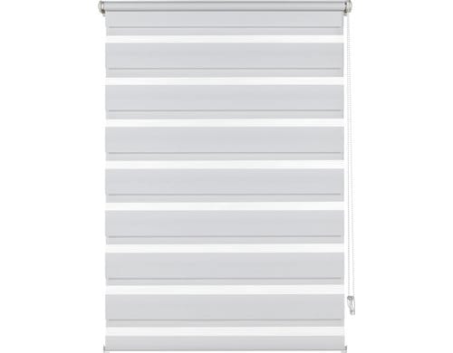 Gardinia Duo Klemmrollo 80x150 weiss 80 x 150