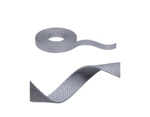 Paulmann ULine Gurt 5m Grau Dacron Textil Kupfer
