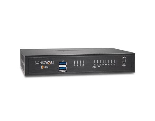 SonicWALL TZ-370 TotalSecure Essential Appliance, w/EPSS, 1yr