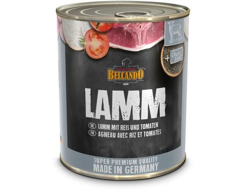 Belcando Dose Lamm m.Reis+Tomate 800g