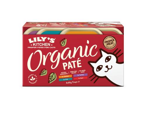 Lilys Kitchen Multipack Organic Paté 8 x 85 g