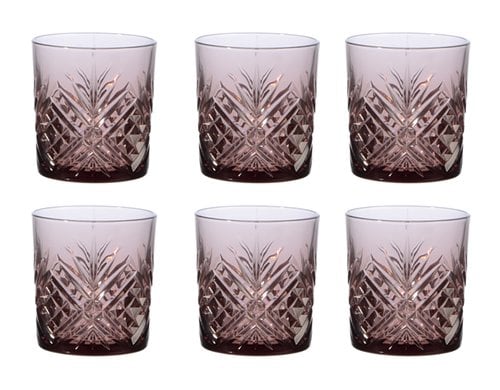 Arcoroc Whiskyglas Broadway lila 6 Stk. 30cl