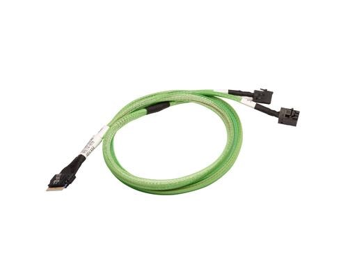 Broadcom NVME Kabel: SFF-8654 -2xSFF-8643 1m, für 2x NVME SSDs oder Backplane