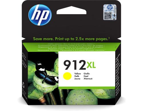 HP Tinte Nr. 912XL - Yellow (3YL83AE) Seitenkapazität ~ 825 Seiten