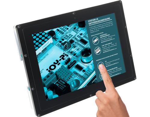 JOY-IT 10  IPS Touchscreen Display Auflösung 1280 x 800, inkl. Gehäuse
