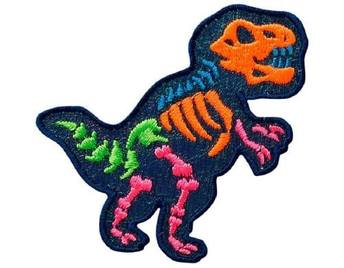 Monoquick Aufbügelbild Midi Dino farbig