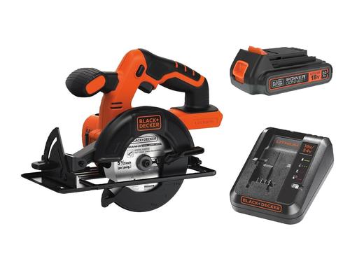 Black+Decker Handkreiss. BDCCS18N, 18V Kit mit Gratis-Akku und Ladegerät
