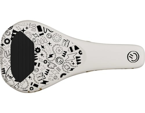 Ergon SM Downhill Comp Vali Höll Edition Velosattel, ohne Öffnung white