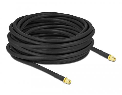 Delock LTE-Antennenkabel, 0.31dB/m SMA Stecker - SMA Stecker CFD300,10m