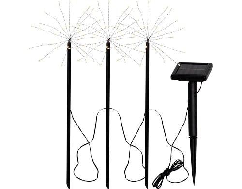 EGLO SOLAR SOLAR-LED 3X FACKEL M.ERDSPIESS SCHWARZ