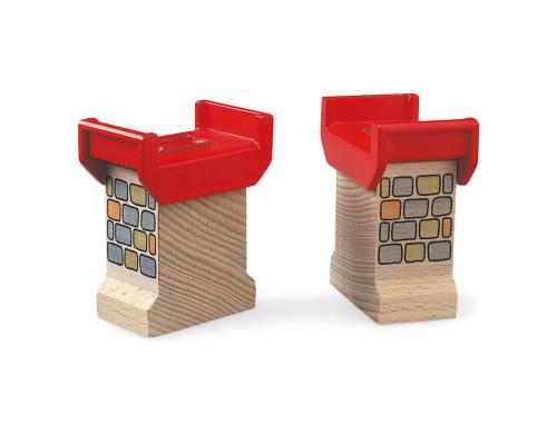 BRIO 2 Brückenfundamente Alter: 3+ Teile: 2